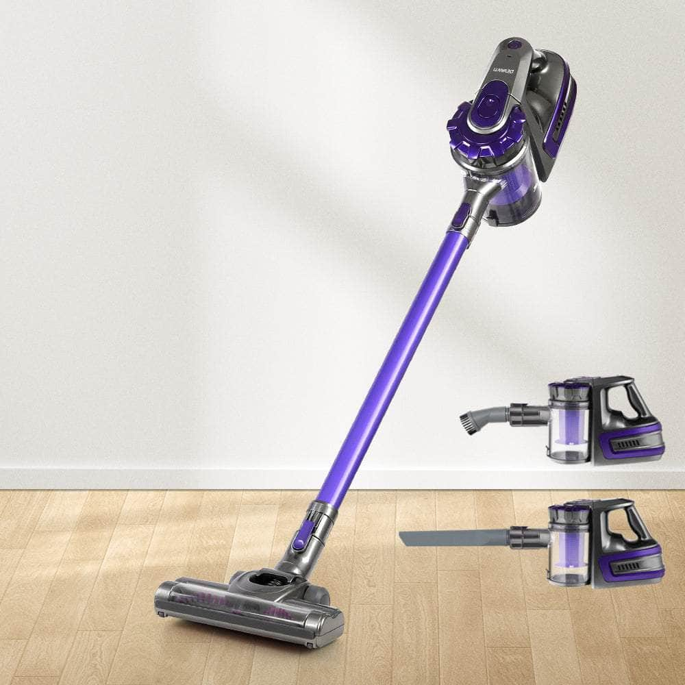 Cordless Devanti Stick Vacuum Cleaner - 150W Purple