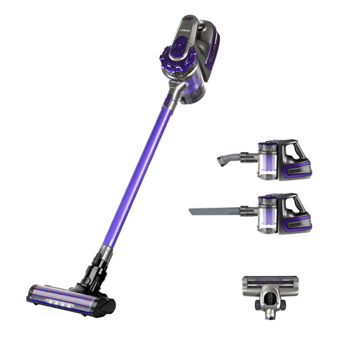 Durable Devanti Cordless Vacuum Cleaner with Roller Brush - 150W