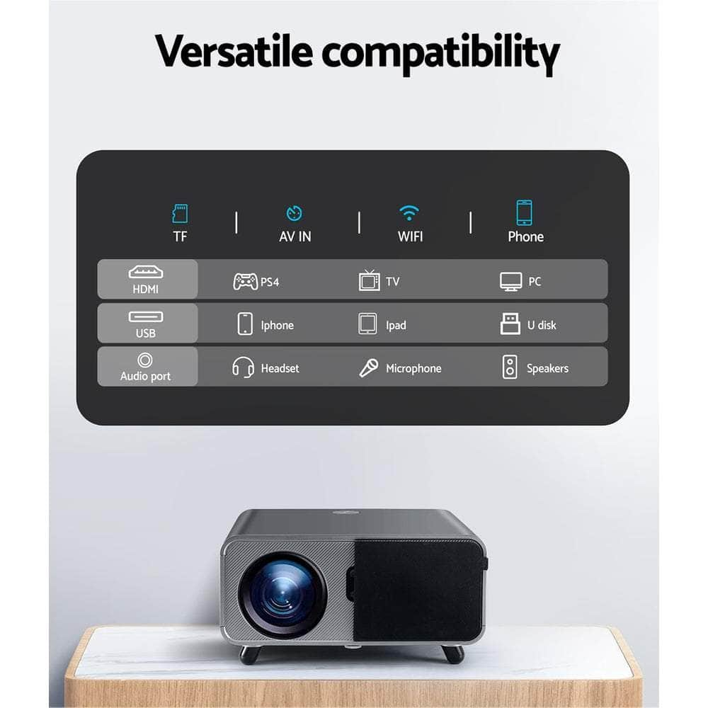 Portable Wifi Video Projector 4K 2.4G/5G Home Theater Hdmi 1080P