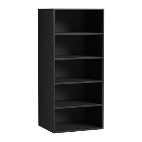 Wardrobe Shelf Unit 5 Shelves Black