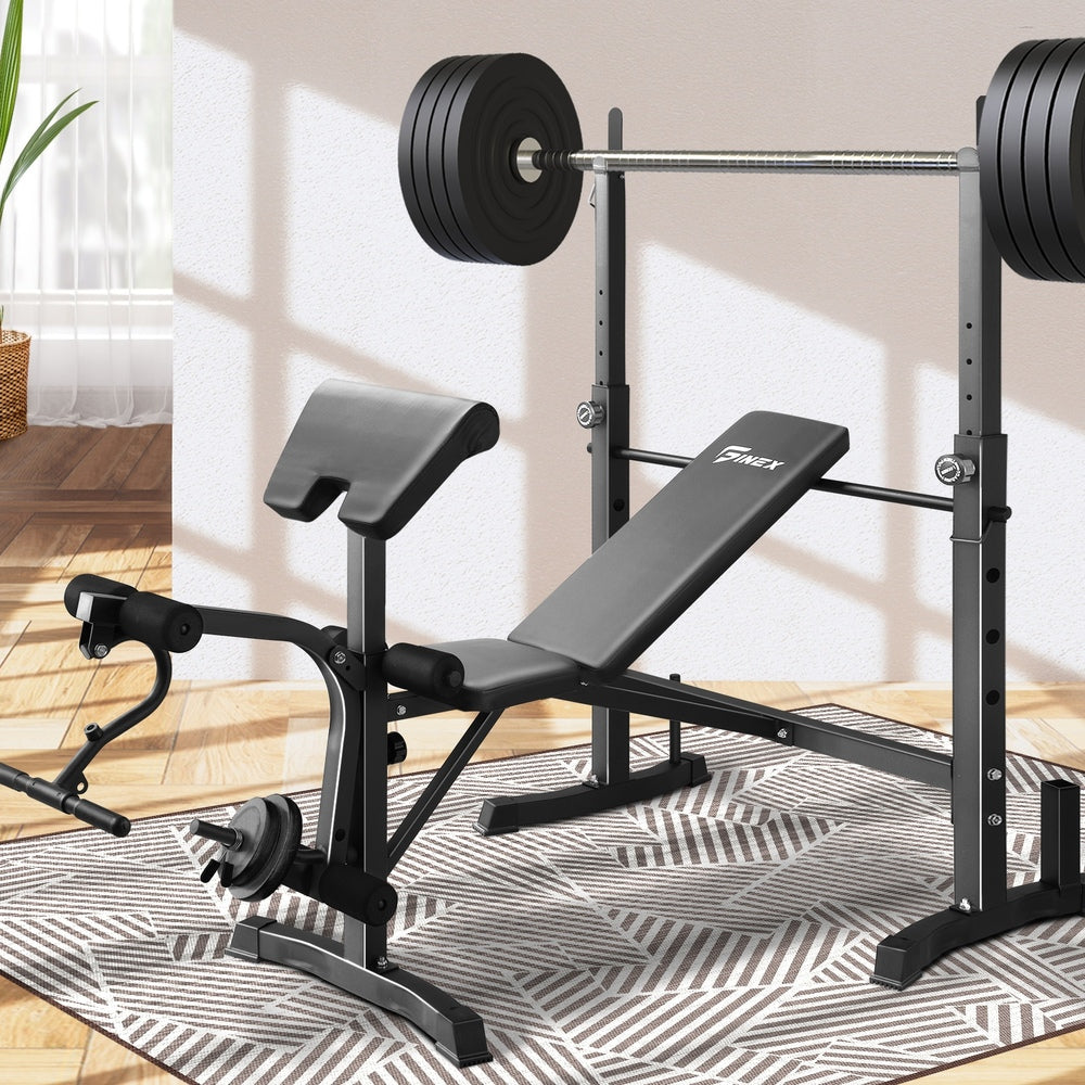 Personal Gym with the 10-in-1 Multi-Station Weight Bench