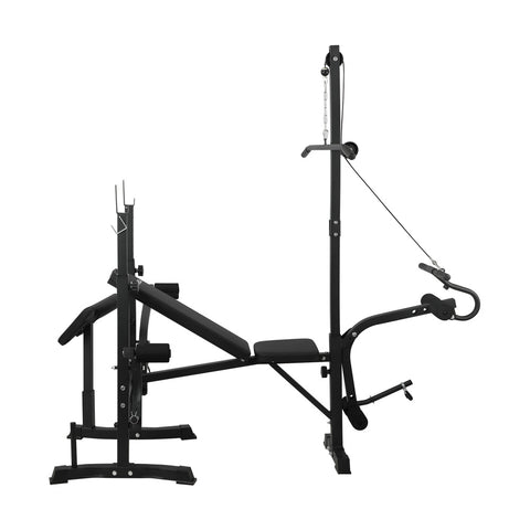 High-Capacity Weight Bench and Multi-Station Gym Equipment