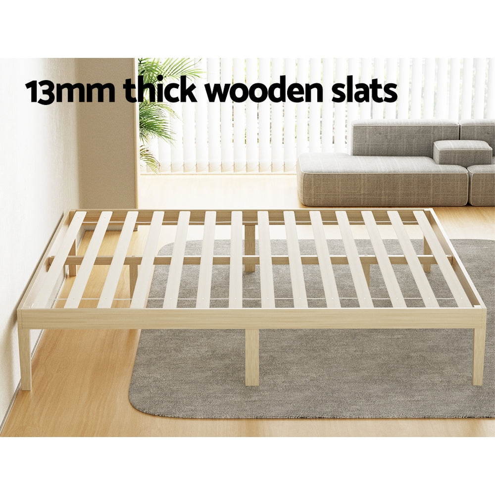 Pine Platform Series Double/Queen/single Size Wooden Bed Frame