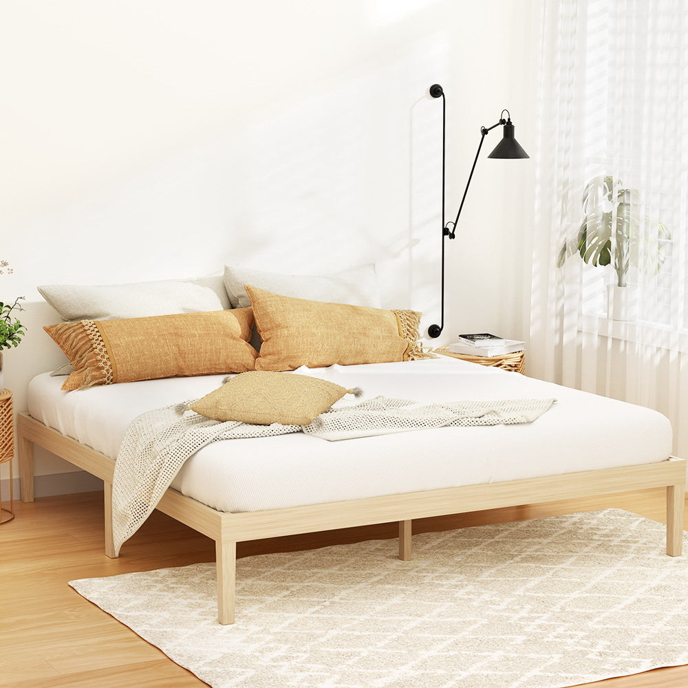 Pine Platform Series Double/Queen/single Size Wooden Bed Frame