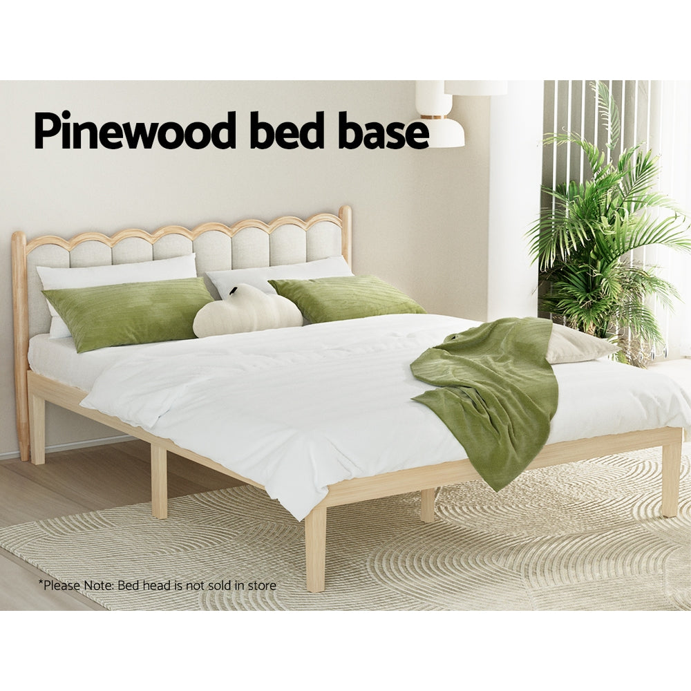 Pine Platform Series Double/Queen/single Size Wooden Bed Frame