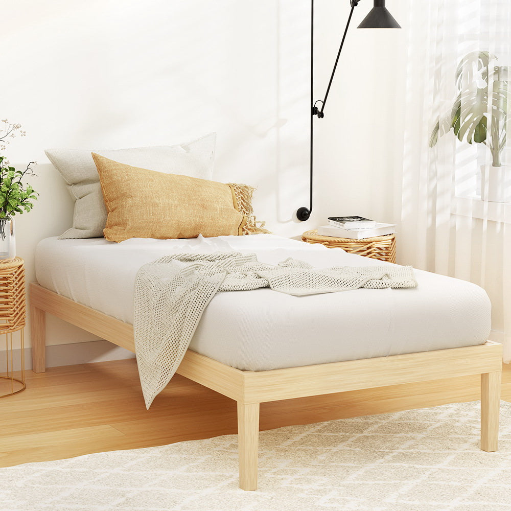 Pine Platform Series Double/Queen/single Size Wooden Bed Frame