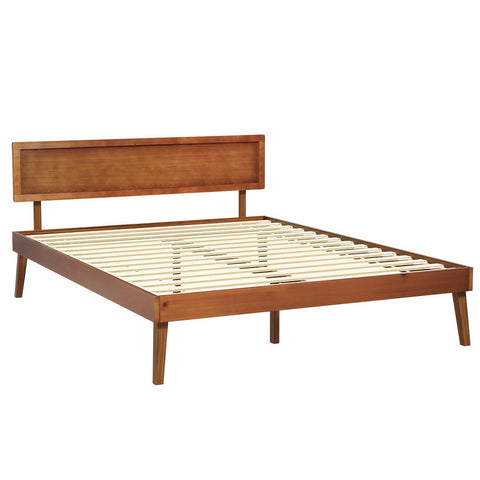 Queen Size Wooden Bed Frame - Splay