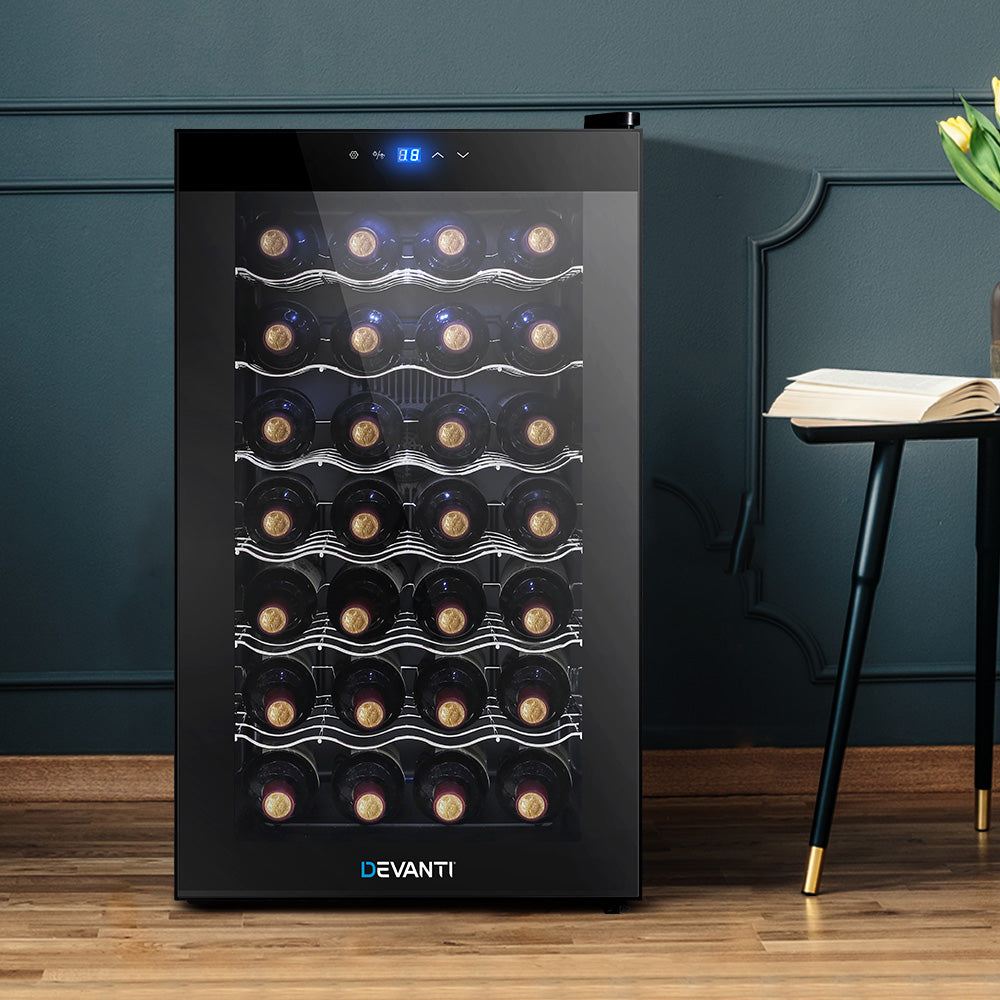 Wine Fridge Cooler 28 Bottles