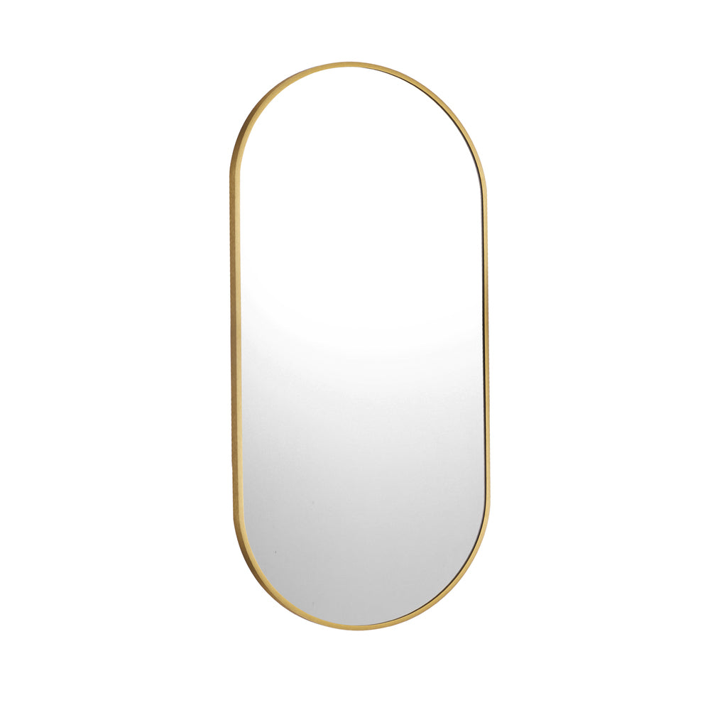 Wall Mirrors Oval Black 76x31cm