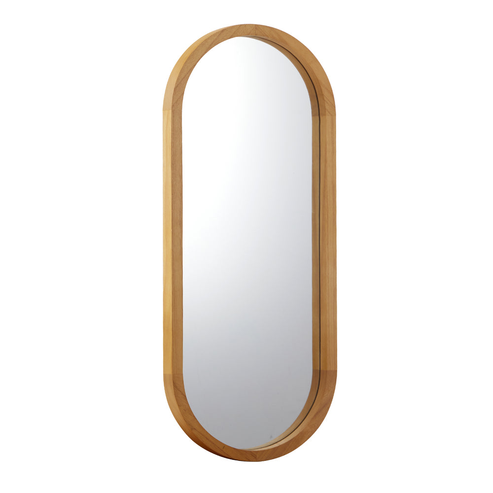 Wall Mirrors Oval Black 76x31cm