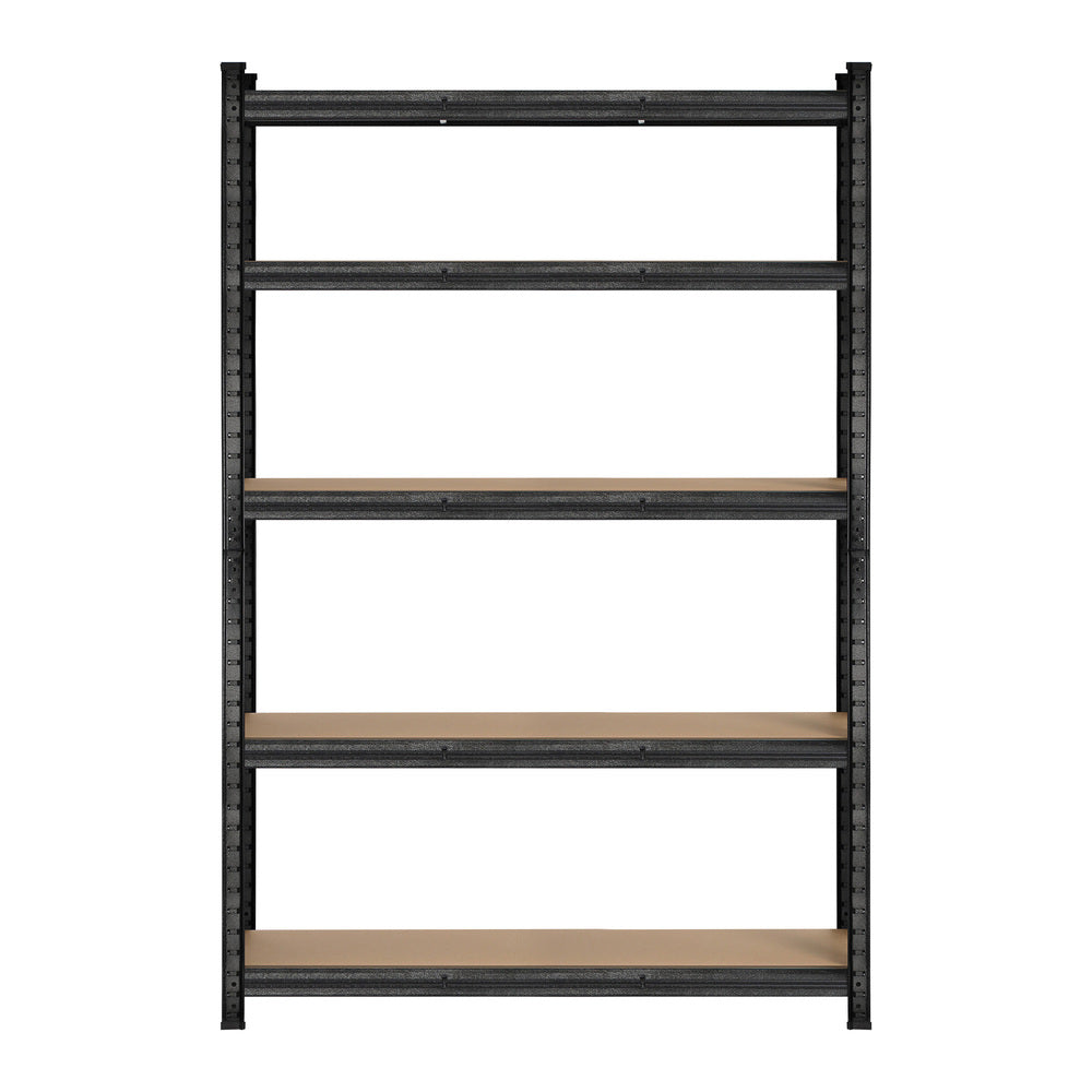 Sharptoo Metal Warehouse Rack, 1.8 x 1.8m Storage Racking Garage Shelves Shelving Rack