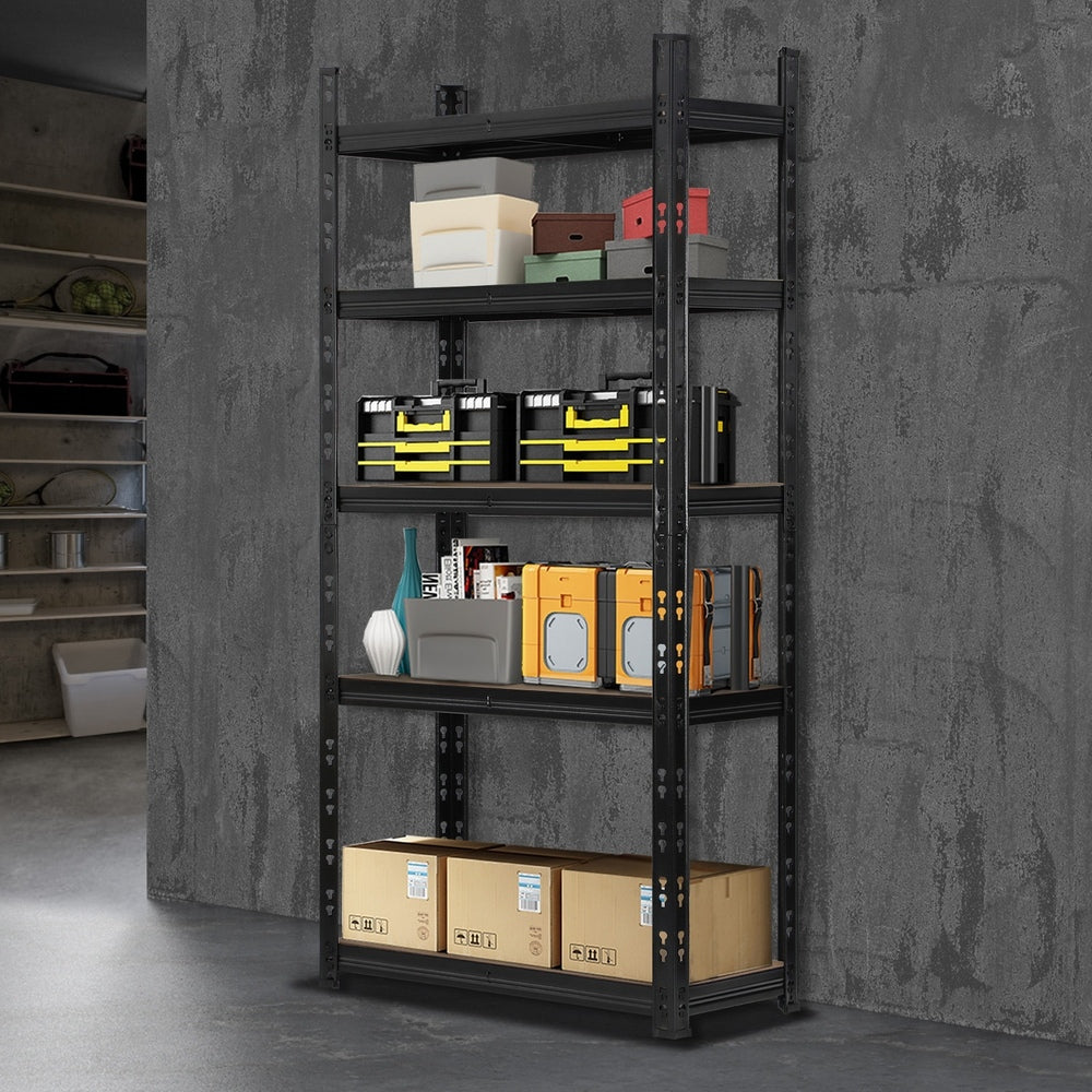 Storage Shelf Garage Shelving Units Racking Warehouse Shelves Pallet Rack Steel 1.8x1.2m Easy Assemble