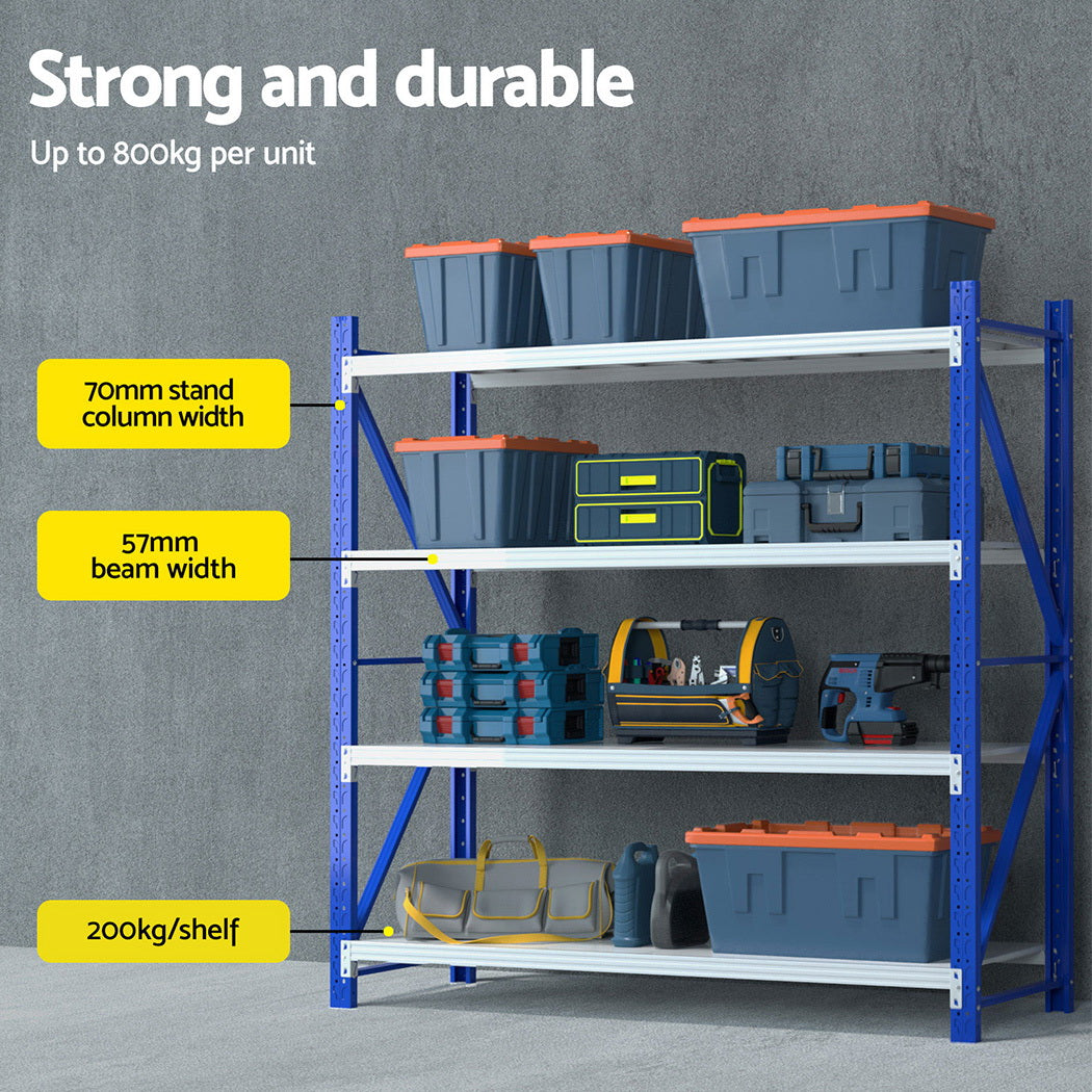 2Mx2M Warehouse Shelving Garage Rack