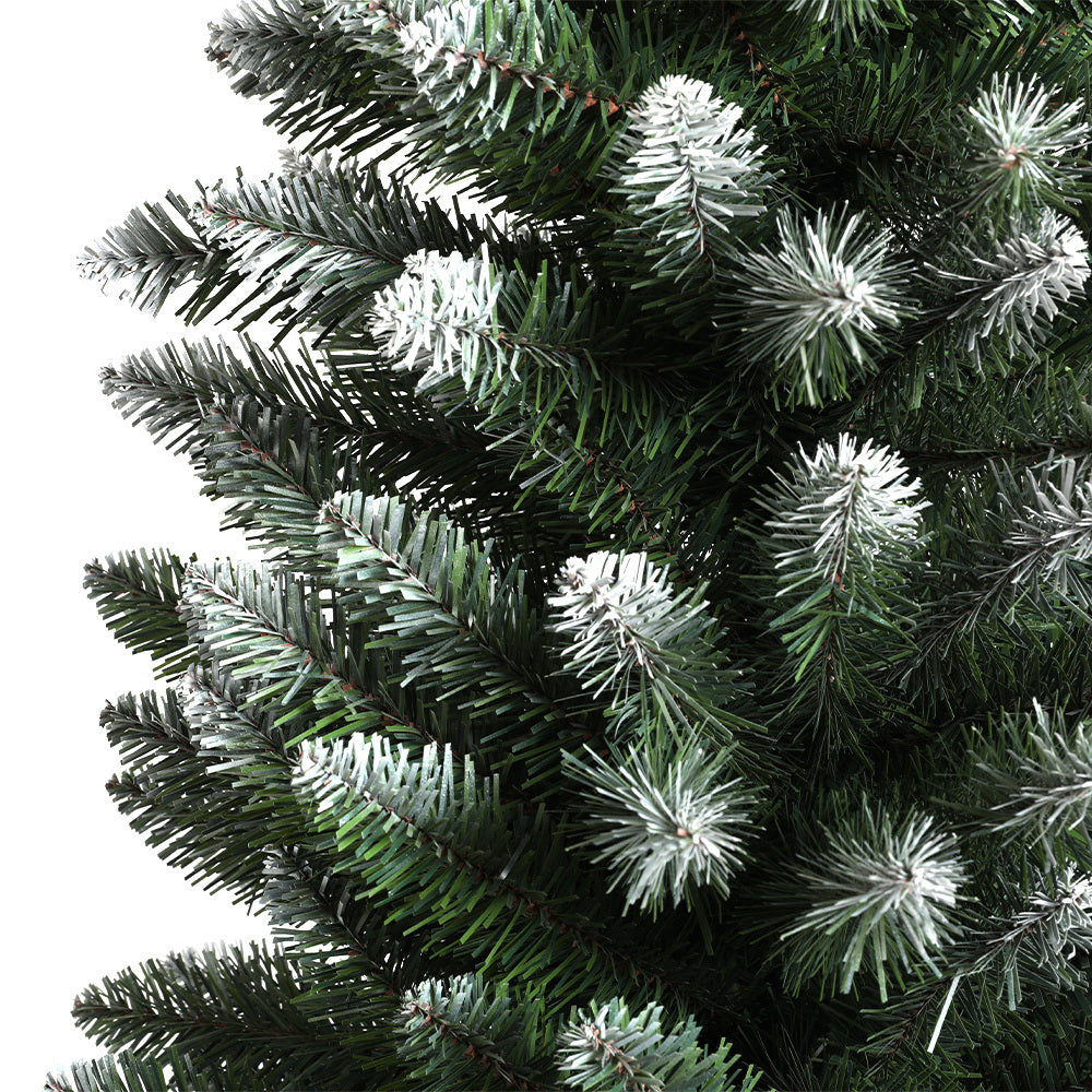 Christmas Tree 1.8m Xmas Tree Decorations Snowy 300 Tips