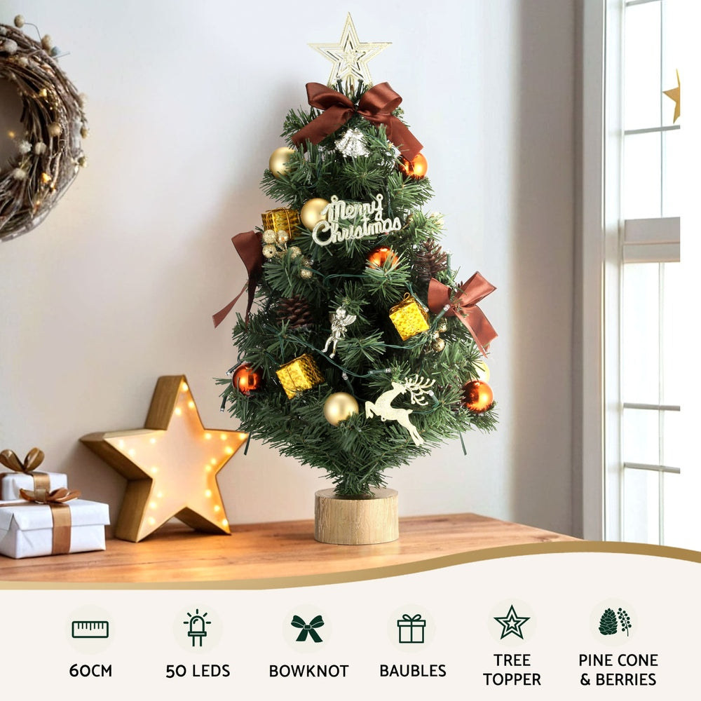 LED Tabletop Christmas Tree - 60CM