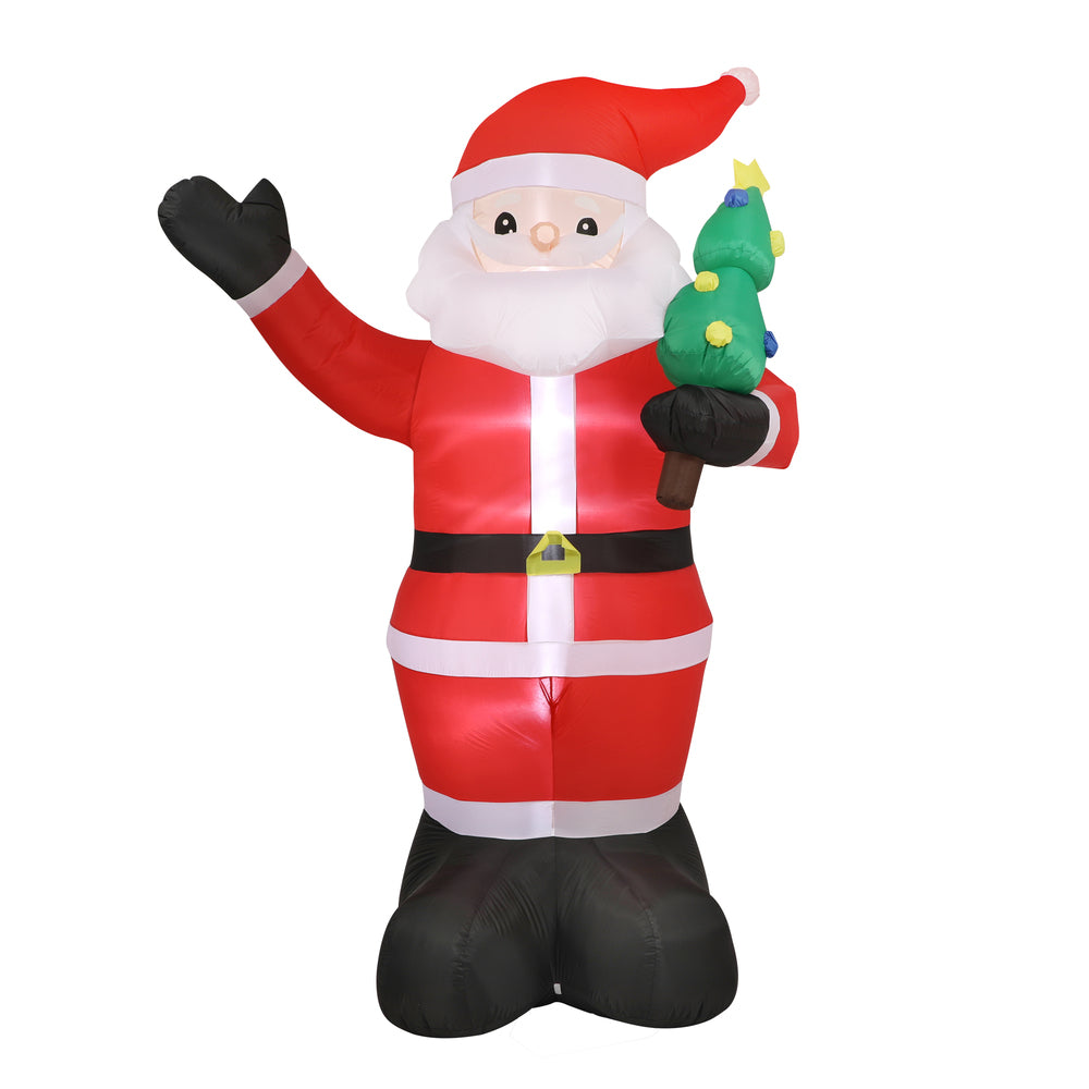 Christmas Inflatable Santa Claus with LED Lights 360cm