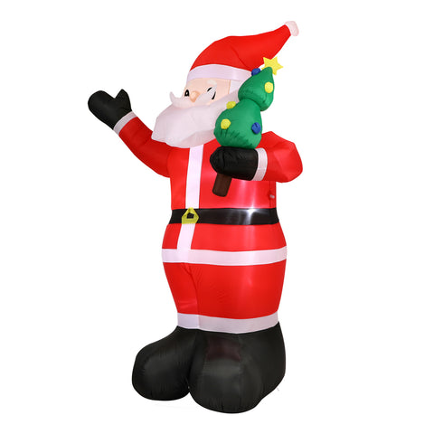 Christmas Inflatable Santa Claus with LED Lights 360cm