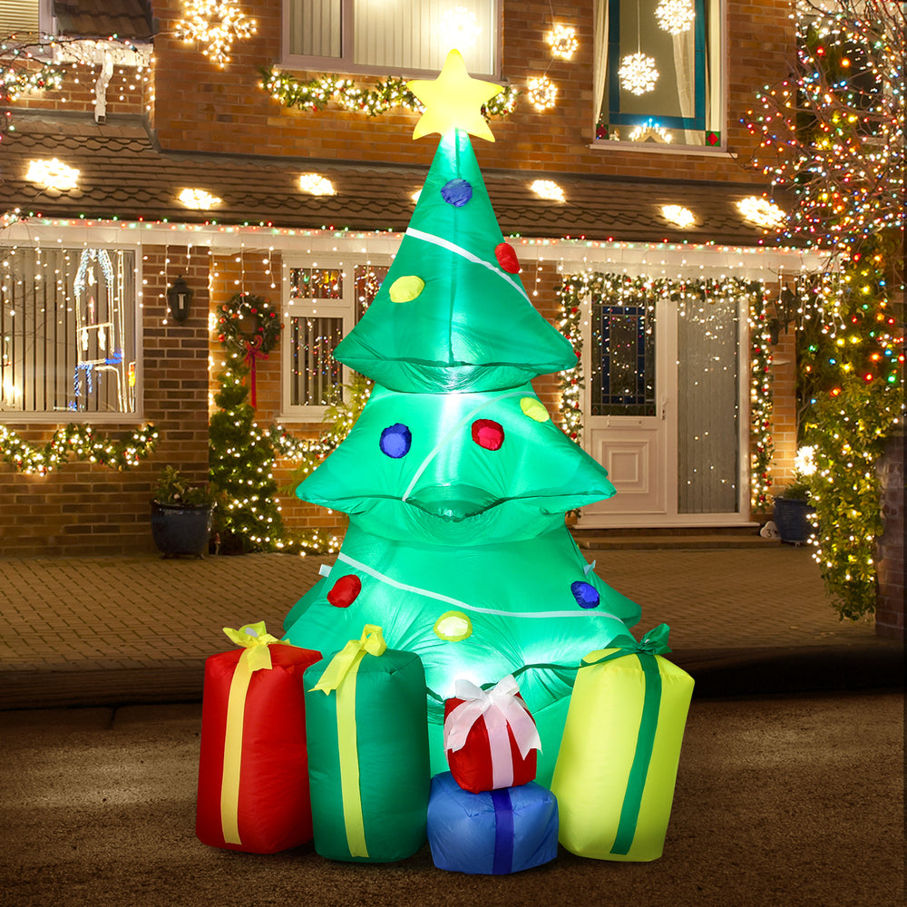 Christmas Tree Inflatable with LED Lights