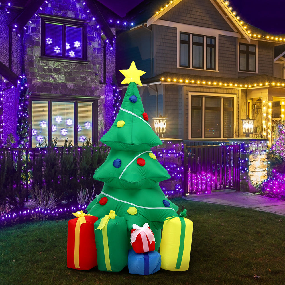 Christmas Tree Inflatable with LED Lights