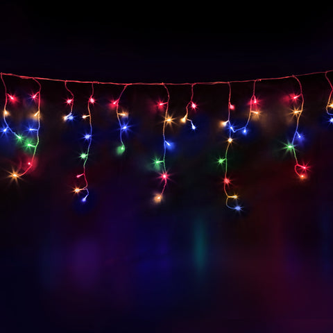 Illuminate 12.5M 500 LED Solar Icicle Christmas Lights