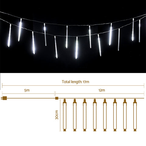 Christmas Lights 960 LED 12M Shower Light Icicle Falling Metor