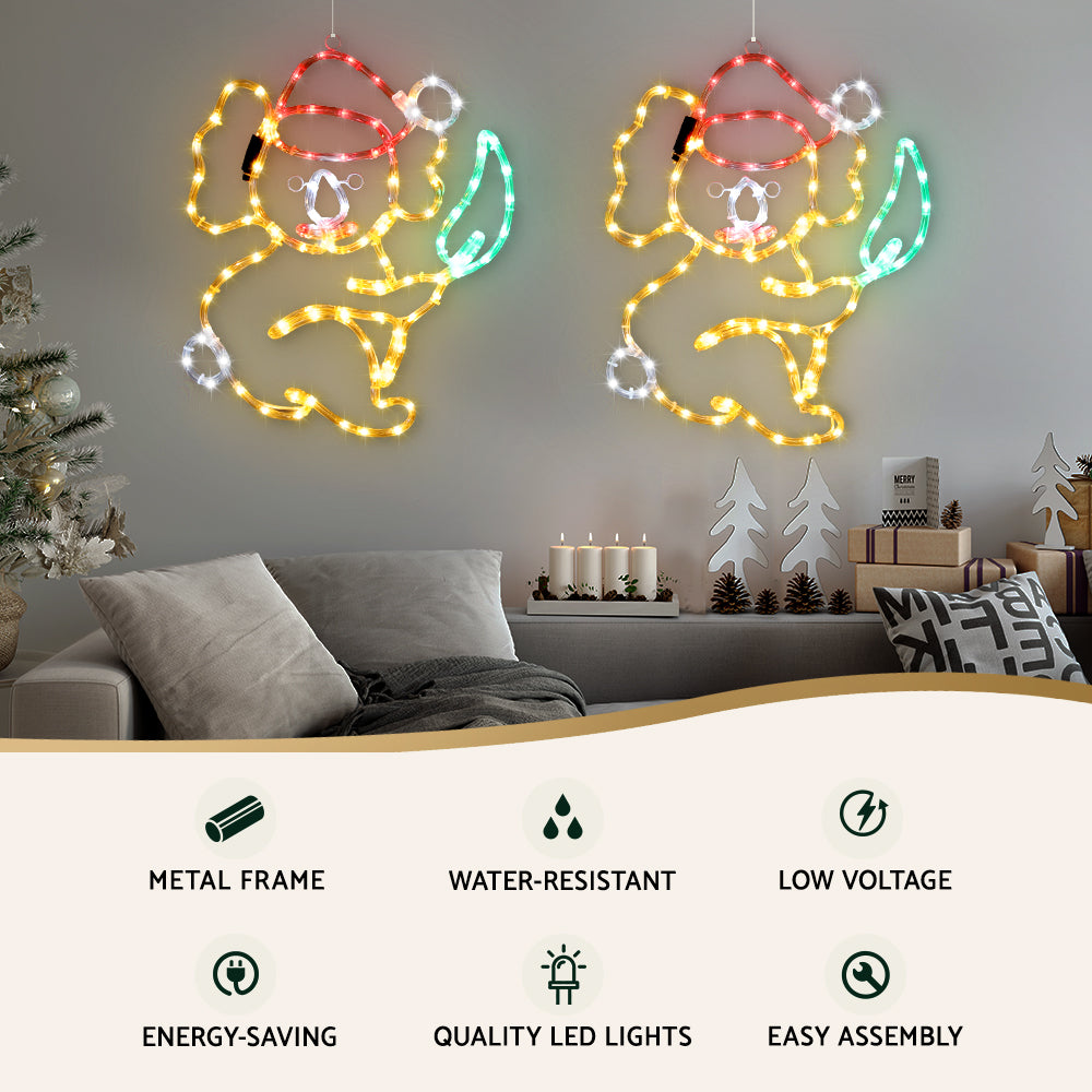 Outdoor LED Rope Light Motif - 48cm Christmas Decoration