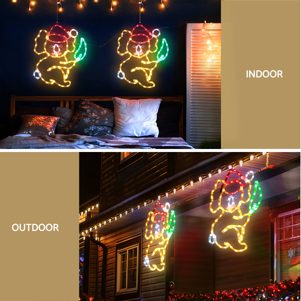 Outdoor LED Rope Light Motif - 48cm Christmas Decoration