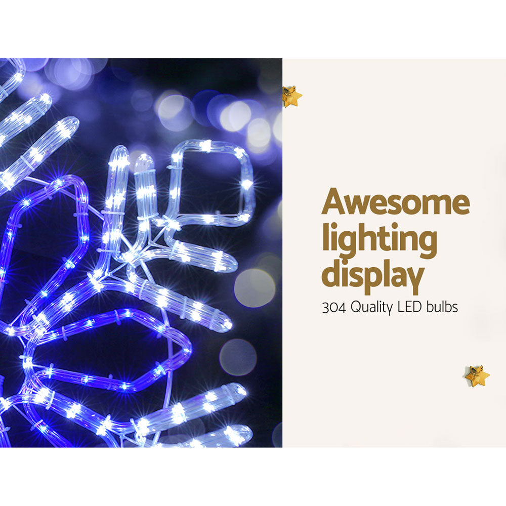 Christmas Lights 304 LED 82cm Fairy Light Snow Decorations