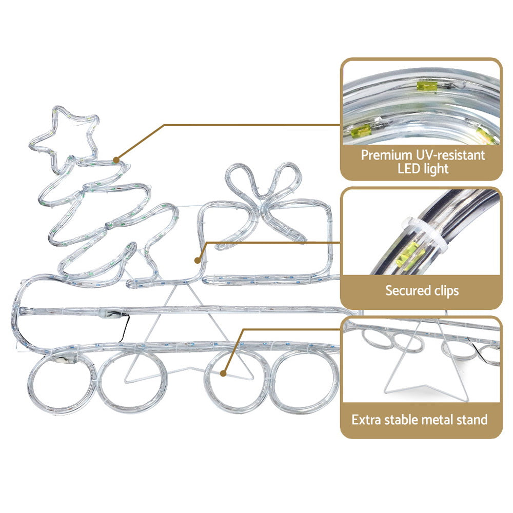 Christmas Lights 631 LED 210cm Fairy Light Train Decorations