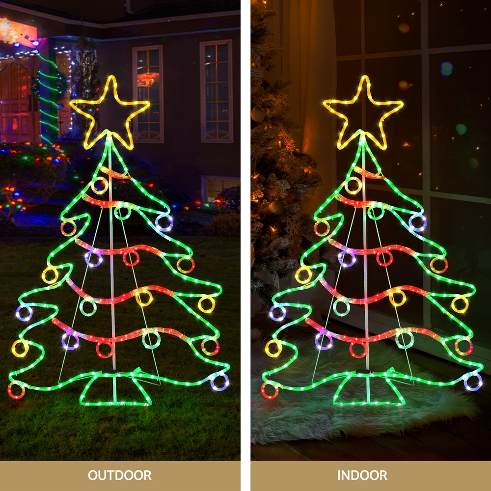 Outdoor LED Rope Light Motif - 118cm Christmas Decoration