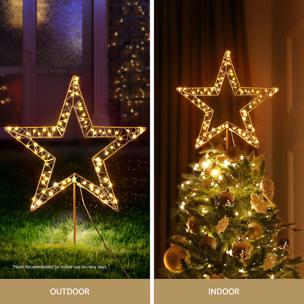 Ground Star LED Fairy Lights - 100 LEDs Garden Decoration