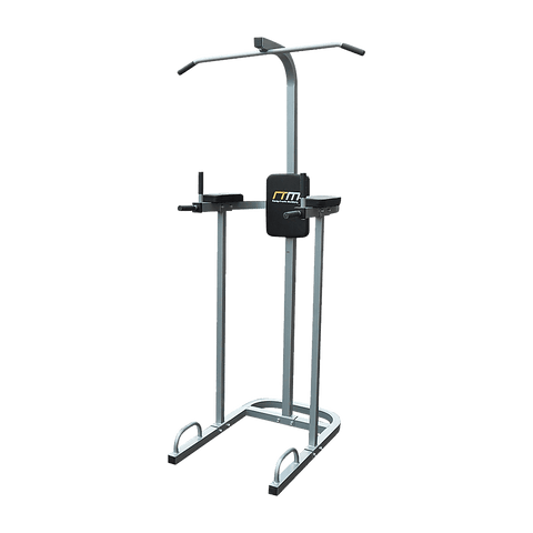 Ab Power Tower Dip Chin Push Up Home Gym Multistation