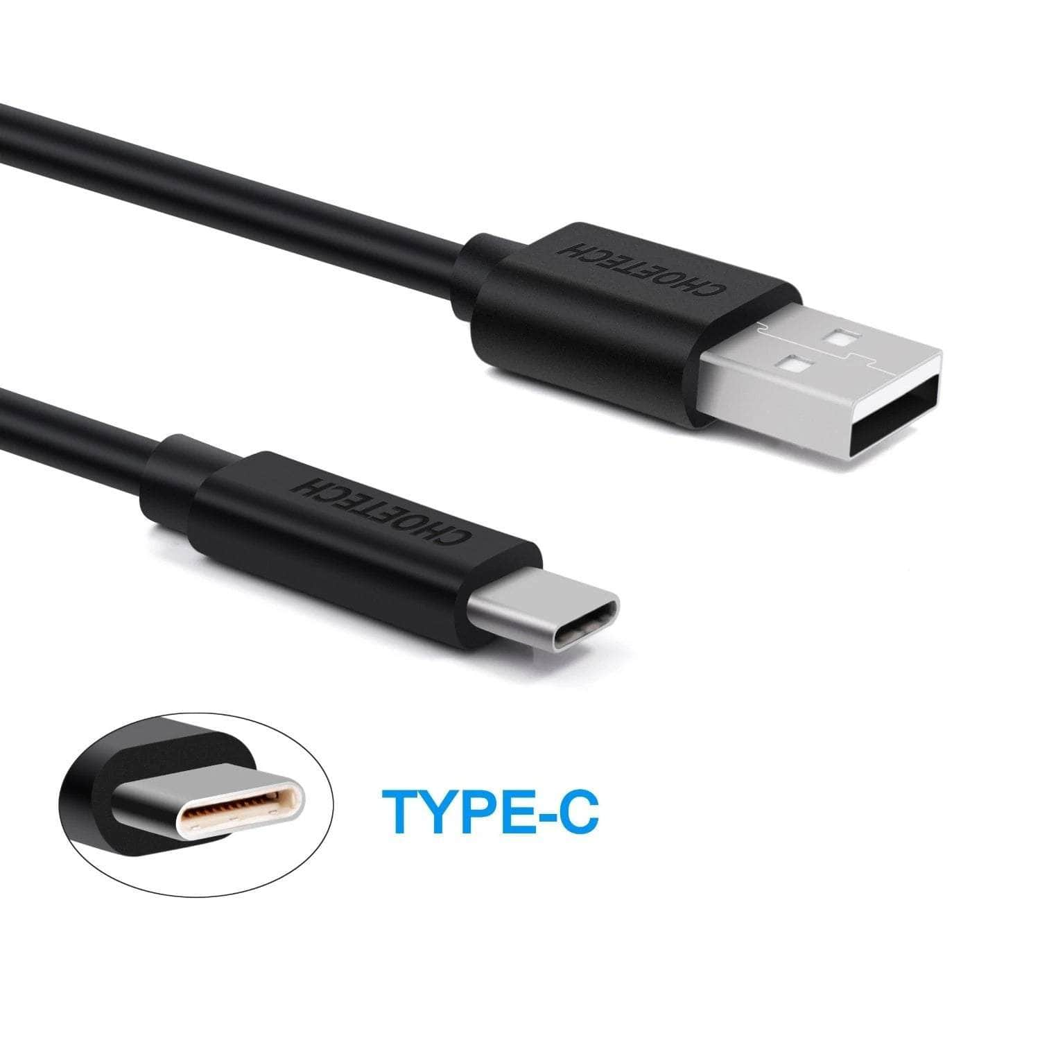 Ac0004 Usb-A To Usb-C Charge & Sync Cable 3M Black