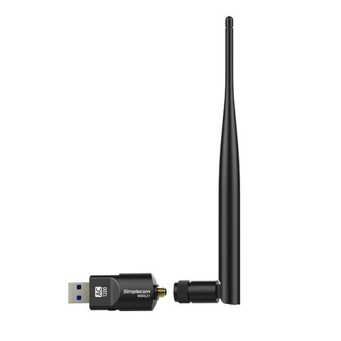 Ac1200 Wifi Dual Band Usb Adapter With 5Dbi High Gain Antenna