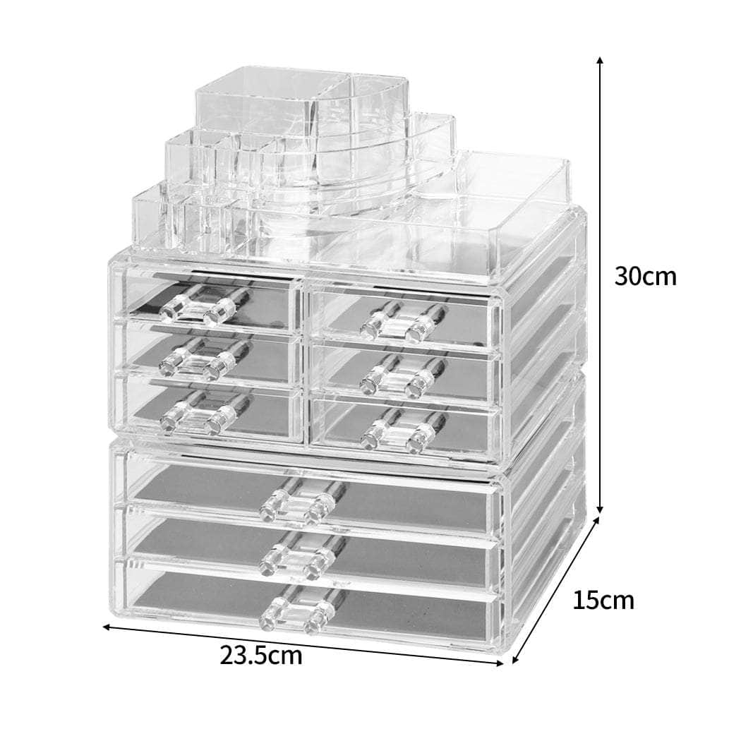 Acrylic Makeup Storage Box Clear Cosmetic