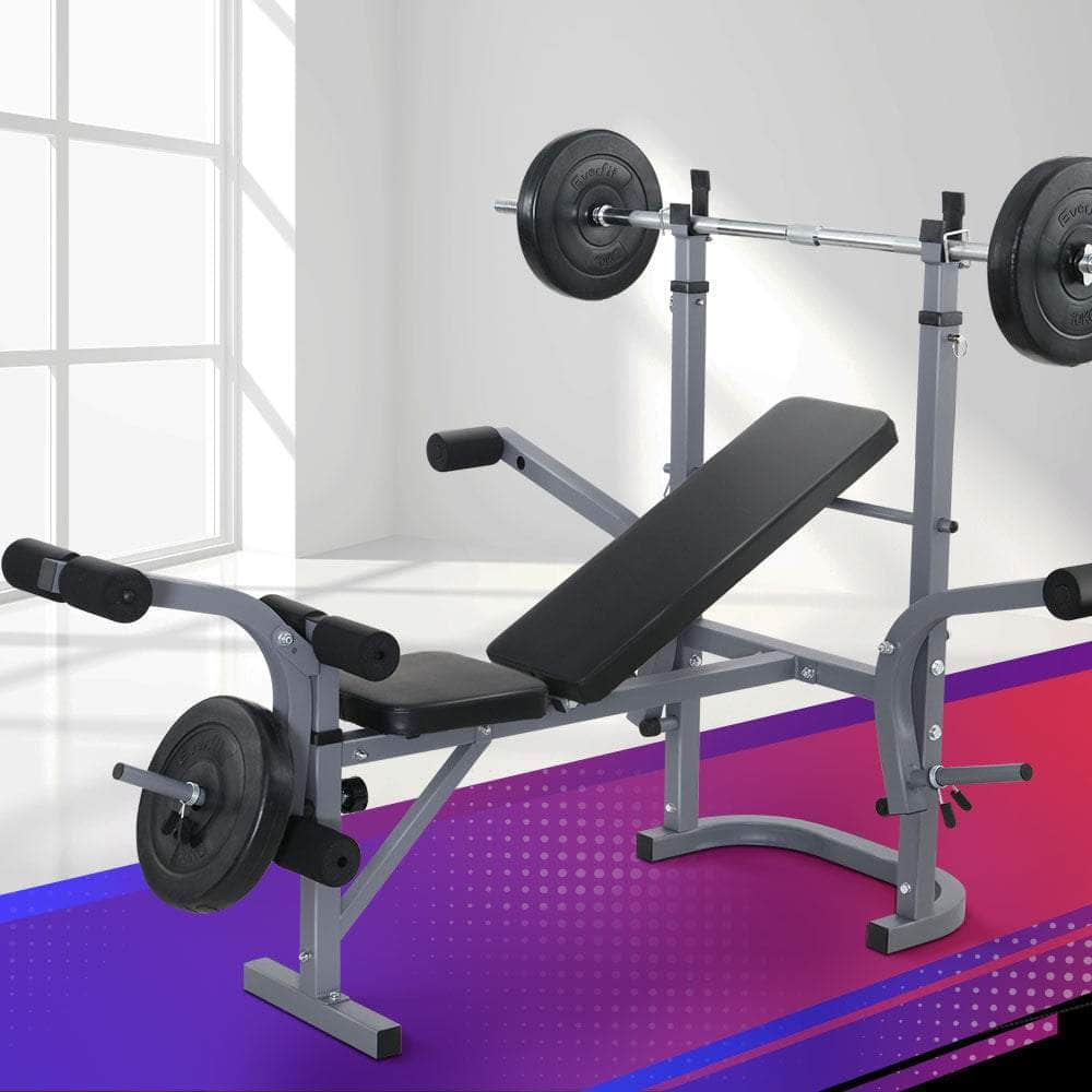 Adjustable 8-in-1 Weight Bench Press for Fitness Gym Equipment