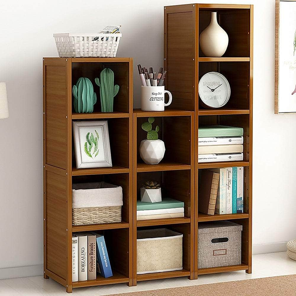 Adjustable Bamboo Book Rack