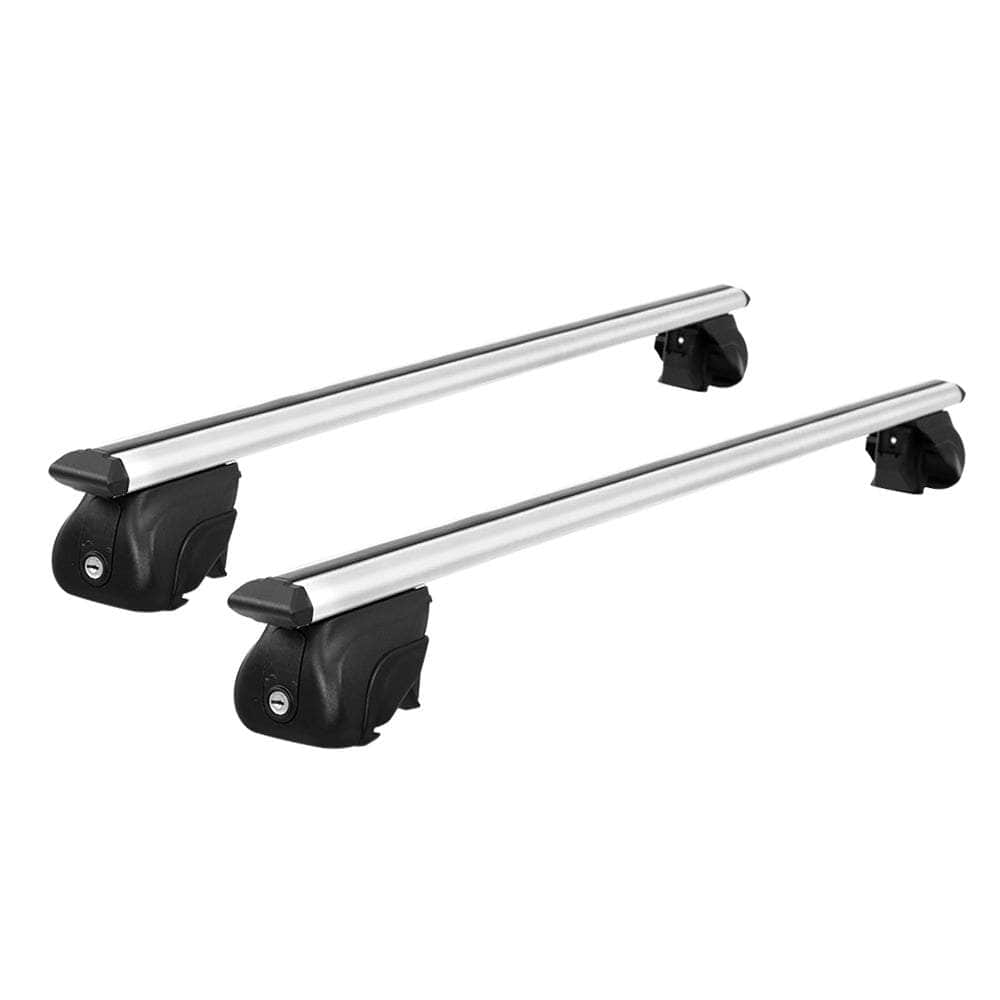 Adjustable Car Roof Rack 1390mm Aluminium Silver