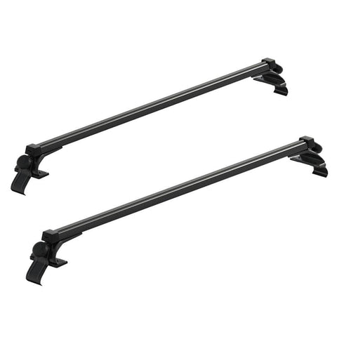 Car Roof Racks Pod Aluminium Cross Bars Brackets 145Cm Black