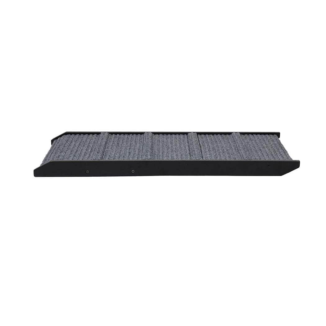 Adjustable Dog Ramp Height Stair Black