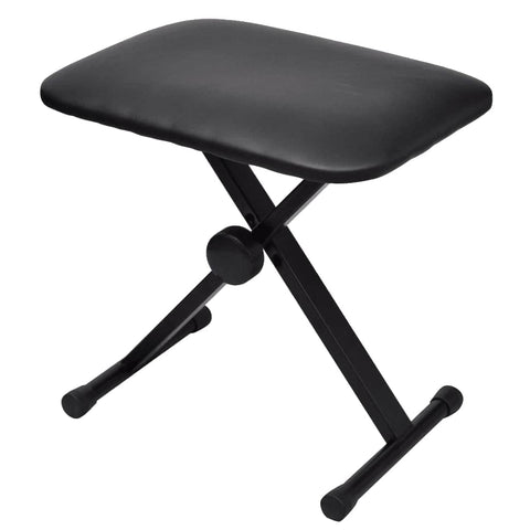 Adjustable Keyboard & Piano Stool Foldable