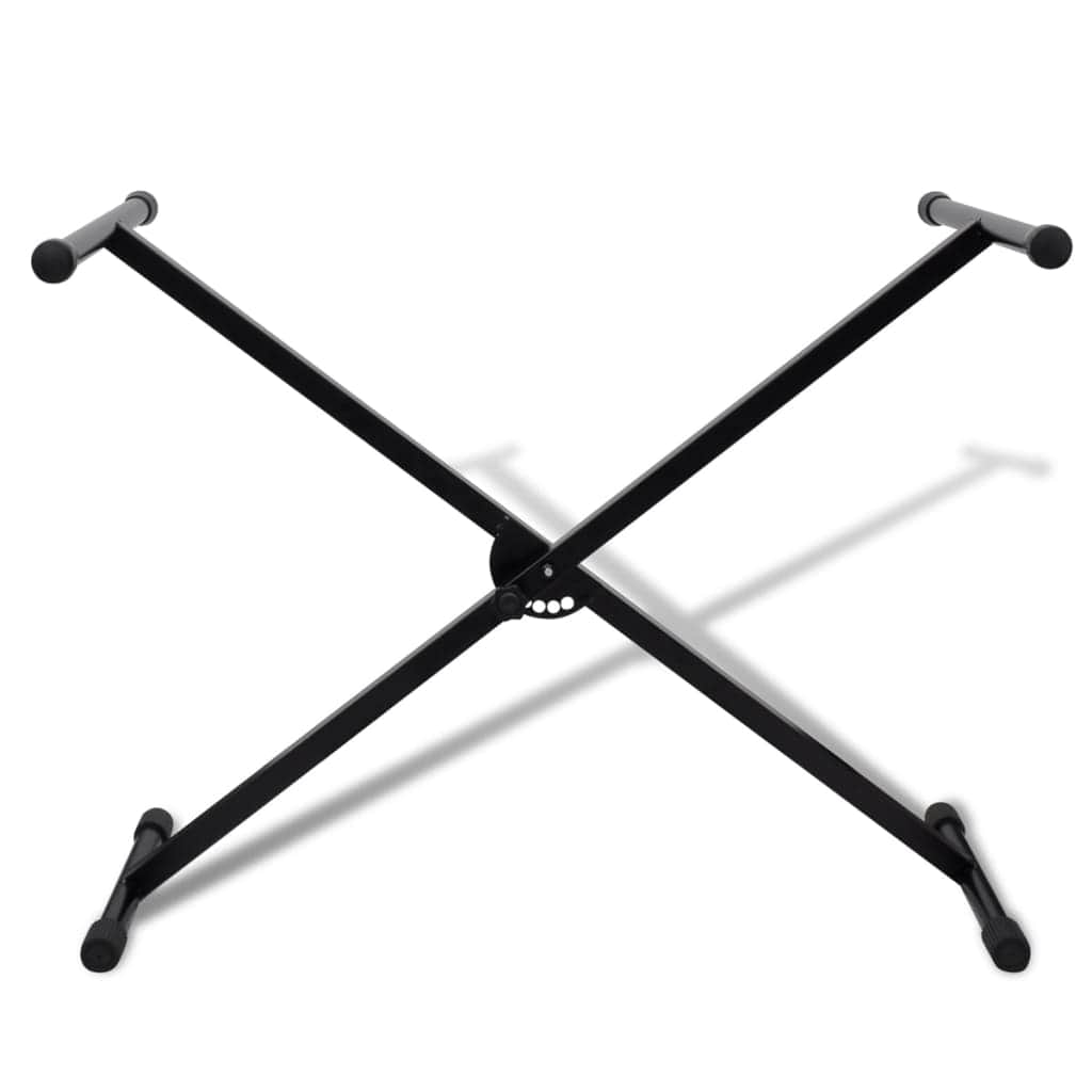 Adjustable Keyboard Stand and Stool Set