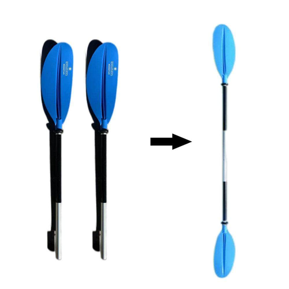 Adjustable Paddles For Kayak Sup Board Watersport Black/Blue/Yellow/White