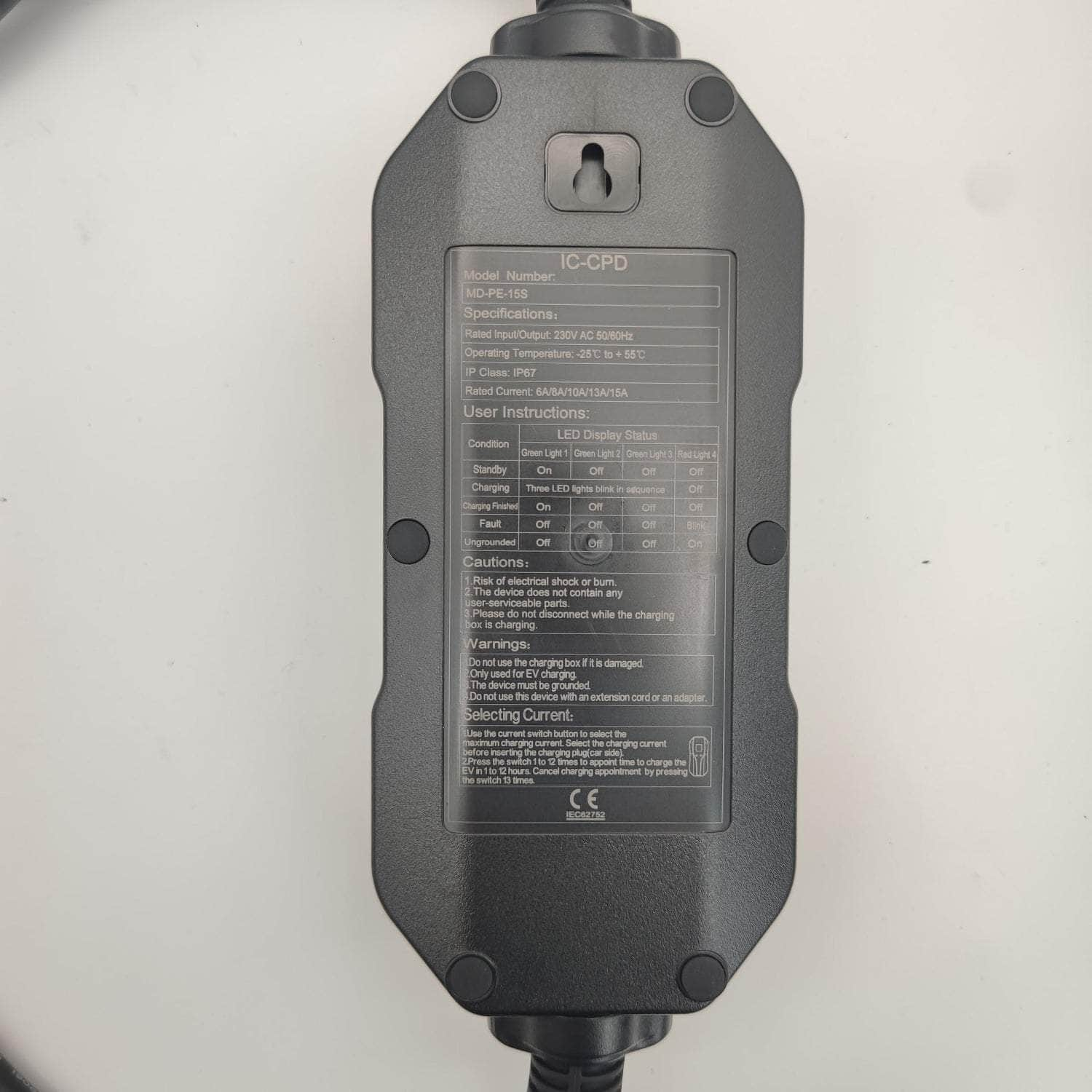 Adjustable Portable EV Charger: Timing Function Upgraded