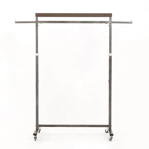 Adjustable Rollable Coat Rack - Pearl Grey