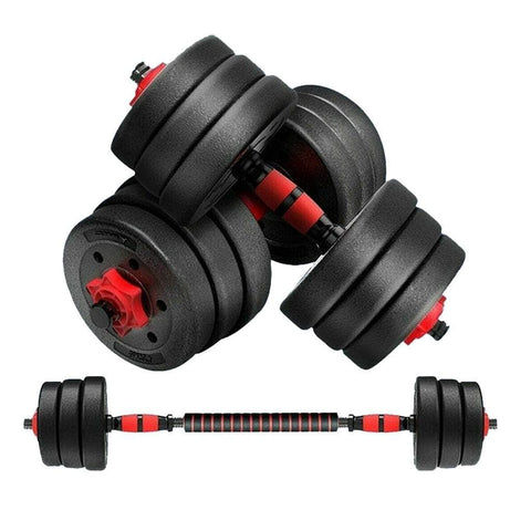 Adjustable Rubber Dumbbell 15kg