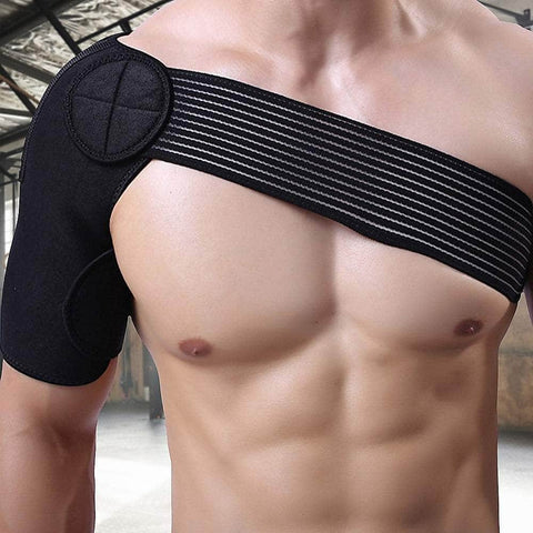 Adjustable Shoulder Support Brace Strap Compression Bandage Wrap