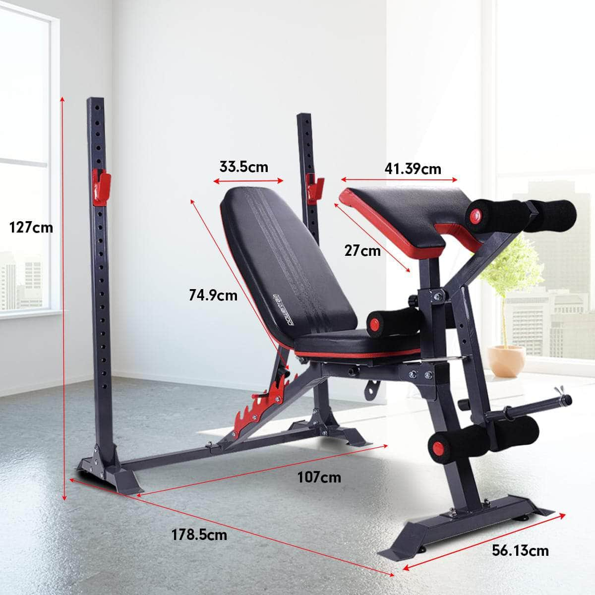 Adjustable Weight Bench Home Gym Bench Press - 301