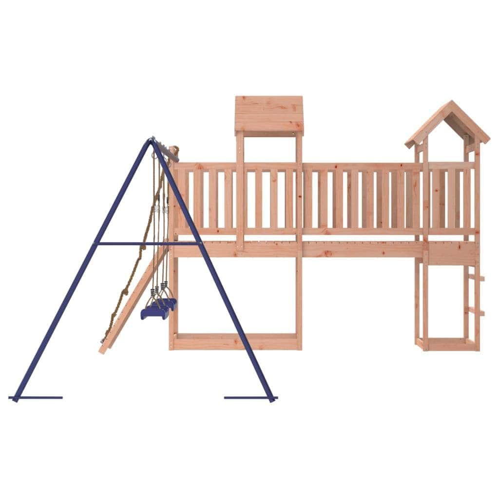 Adventure Climbing Wall Swings Playhouse crafted from Solid Douglas Wood