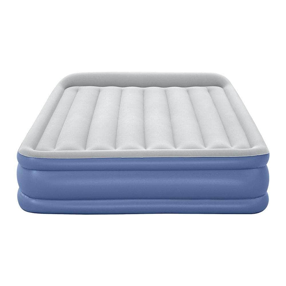 Air Mattress Queen Inflatable Bed 46Cm Airbed Blue